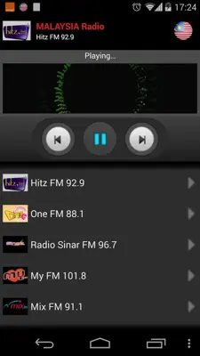 Radio Malaysia android App screenshot 2