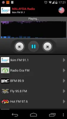 Radio Malaysia android App screenshot 3